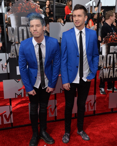 модний одяг знаменитостей на MTV Movie Awards 2014