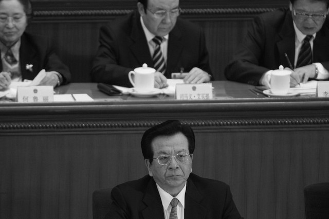 Цзен Цінхун, впливовий закулісний організатор у політичній системі комуністичного Китаю. У групі, відомій як &laquo;Шанхайська кліка&raquo;, він був однією із ключових фігур поряд із Цзян Цземінем. Фото: Andrew Wong/Getty Images