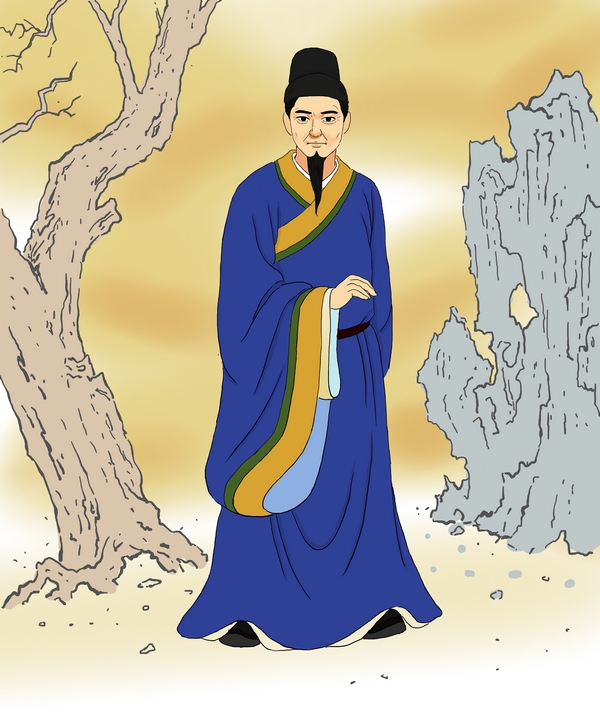 Хань Юй, прародитель «движения за классическую прозу». Иллюстрация: Чжицин Чэн/Великая Эпоха