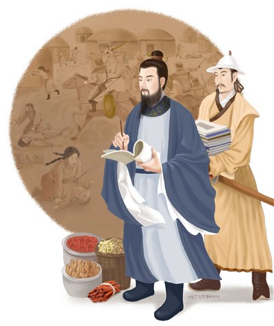 Йєлю Чуцай, конфуціанець і головний радник монгольського імператора