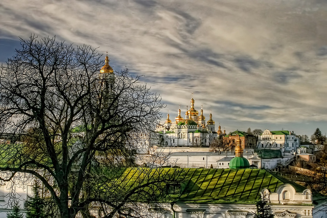 Вид на Печерську Лавру, Київ, 2007 р. Фото: Matt Shalvatis/flickr.com