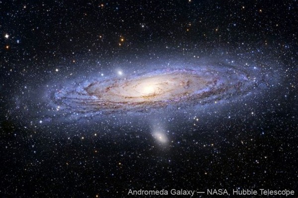 Галактика Андромеда. Фото: hubblesite.org