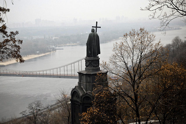 Визначні пам’ятки Києва: Володимирська гірка.